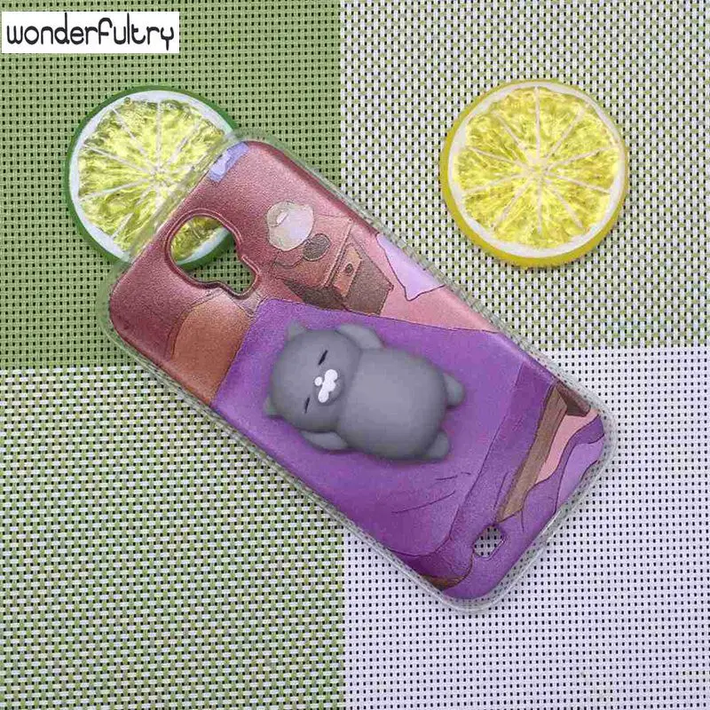 Wonderfultry Cover For Galaxy S IV Fundas Cute 3D Soft Silicone Squishy Phone TPU Case Capa for samsung S4 I9500 | Мобильные
