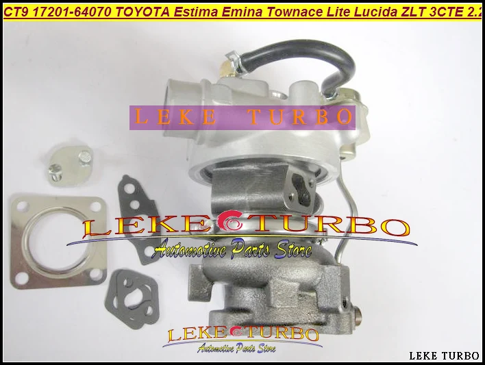 CT9 17201-64070 17201 64070 17201-64071 Турбокомпрессор Для TOYOTA Estima Emina Lucida Lite Townace Picnic 3CTE 3C 2.2L