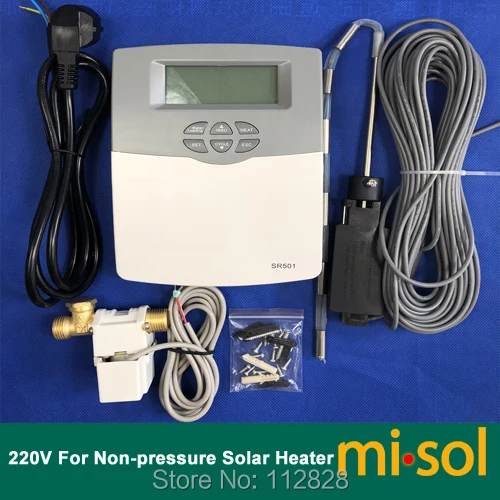 MISOL 220V Intelligent Controller for Compact non pressurized Solar