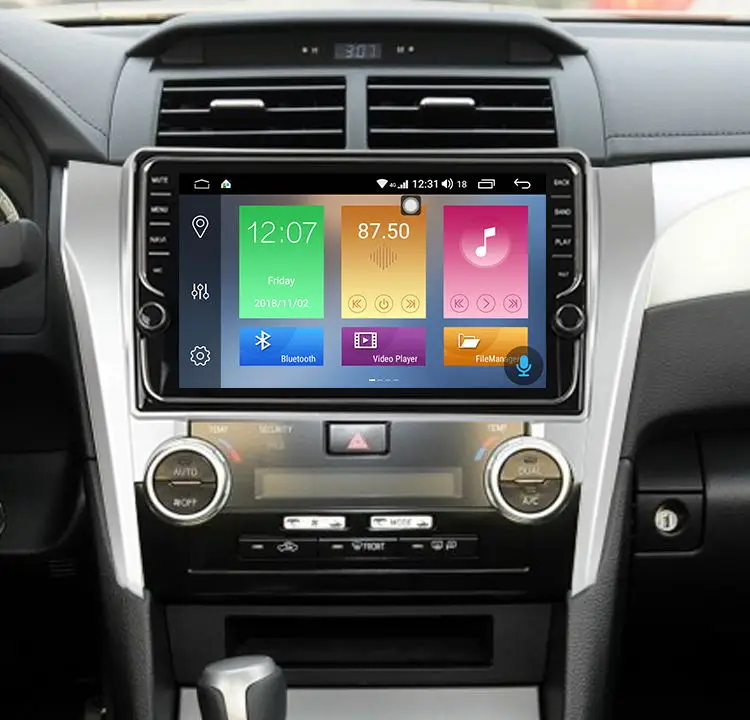 2,5 г ips экран 4 г ram 64 rom 8 Core 10 "Android 8,1 cpu автомобильный Радио gps навигационный плеер для Toyota Camry 2012-2016