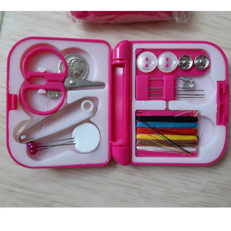 2019 Knitting SEWING KIT Set portable mini travel sewing kits box color