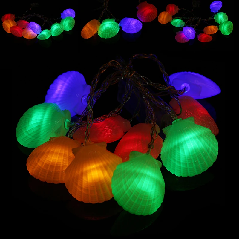Sea Shell Christmas Lights