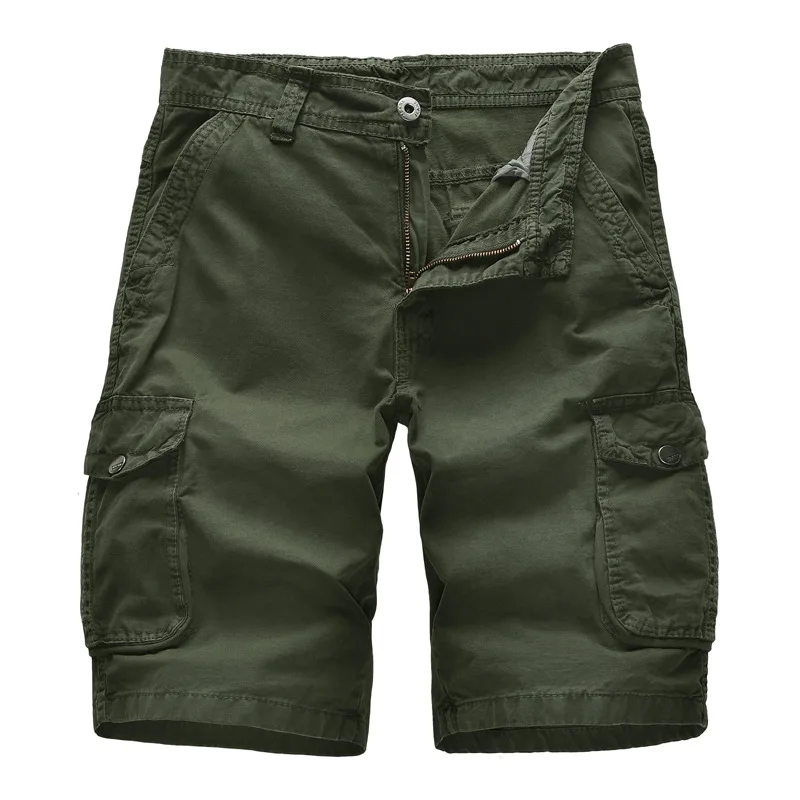 Камуфляжные военные шорты бермуды летние камуфляжные карго шорты мужские хлопок свободные тактические короткие штаны - Цвет: 3