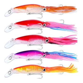 

5pcs/lot New fishing tackle Sleeve-Fish Fishing lure 14cm/40g fishing bait 5 Color Aluminum-finish or pearl-finish