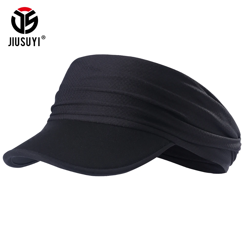 

Headband Sweatband with Soft Visor High Elasticity Lightweight Multifunction Scarf Duck tongue Cap for Women & Man Breathable