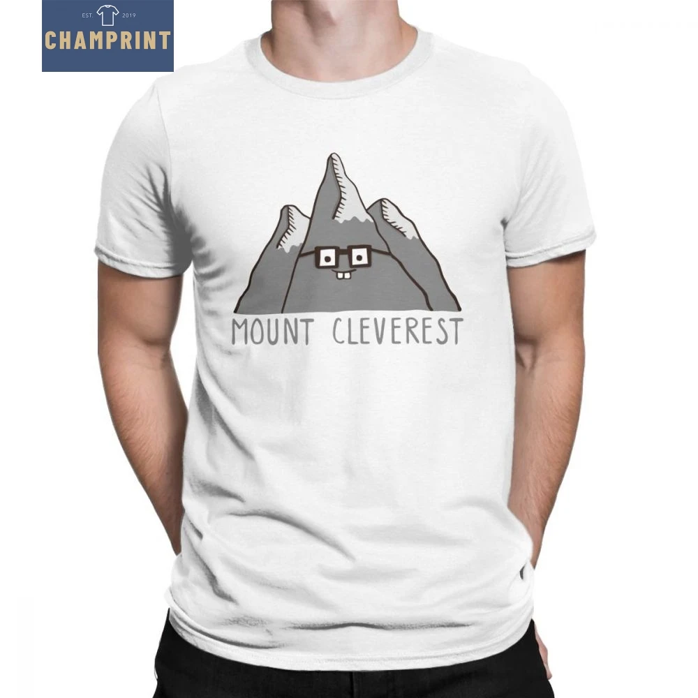 Nerd Mount Cleverest Men's T Shirt Humor Nature Hiking Outdoors Funny Cotton Short Sleeve Tees O Neck T-Shirts Classic Tops Nerd Mount Cleverest Men's T Shirt Humor Nature Hiking Outdoors Funny Cotton Short Sleeve Tees O Neck T-Shirts Classic Tops