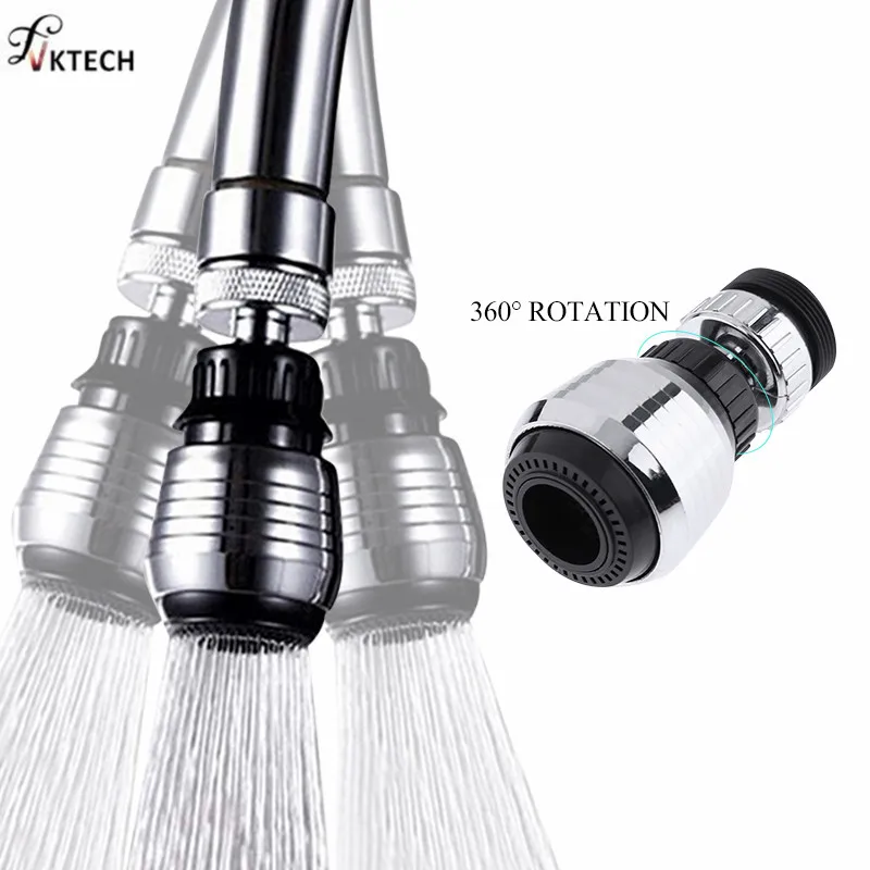 New Plastic Kitchen Faucet Tap Shower Head Economizer Filter Water Stream Faucet Bathroom