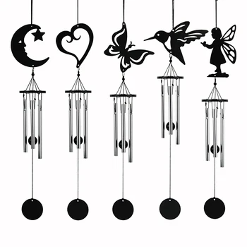 

Qianyun Home & Garden Decoration Crafts Wind Chimes & Hanging Decorations Door Wall Hanging Home Decor Metal Bells Creative Gift