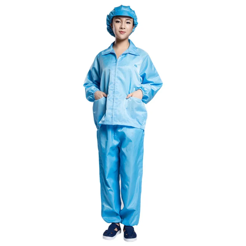 Антистатическое пальто штаны шапка полиэфирное волокно и полупроводниковые