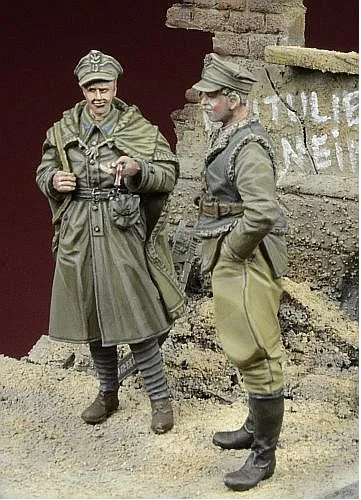 1/35 фигурки из смолы модельные наборы Польские солдаты Второй мировой войны