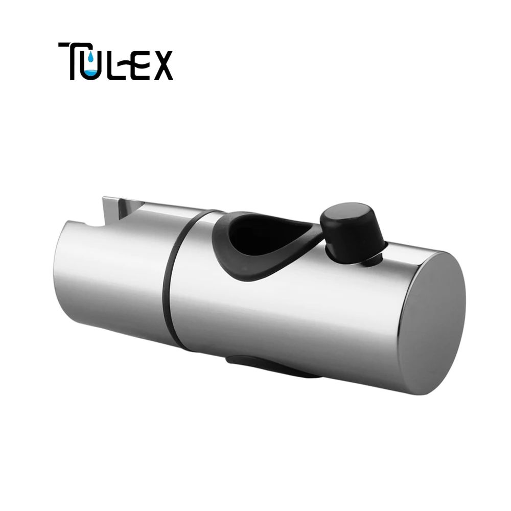TULEX Замена душа часть 22-25 мм Ручная душевая головка держатель для слайдера бар высота и угол регулируемый распылитель держатель