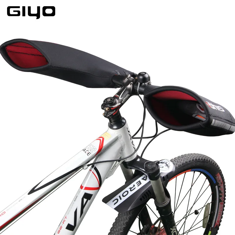 GIYO перчатки для горного велосипеда, велосипедного руля, ветрозащитные теплые перчатки для мужчин и женщин, Зимние перчатки для езды на велосипеде