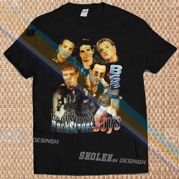 

Inspired By BSB Backstreet Boys T-shirt Hip Hop Rap Tour Merch Limited Vintage