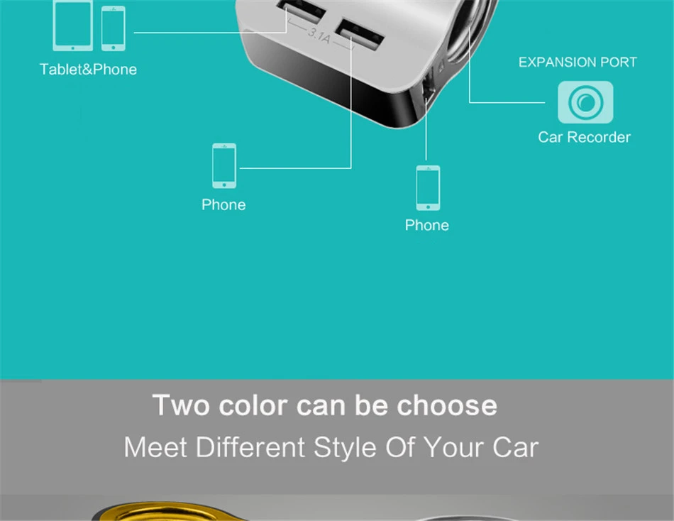 3 port car charger05
