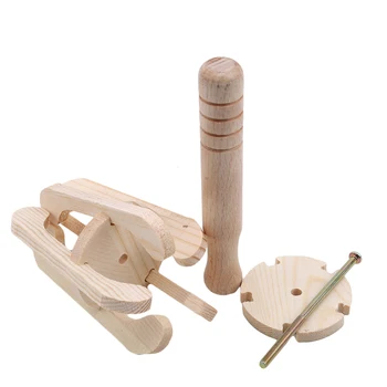 

Outdoor Games Cartoon White Flying Kite String And Winding Tool Accessories Wooden Kite Kidnapper