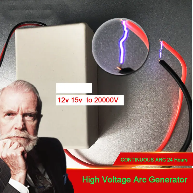 DYKB DC 9V 12V 15V to 20kV Pulse high voltage module arc generator Boost transformer Ignition