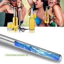 Set von 2 Design-edelstahl-bierkühler-stick Edelstahl Gefühlt Alkohol Eis Getränke Wein Kalt