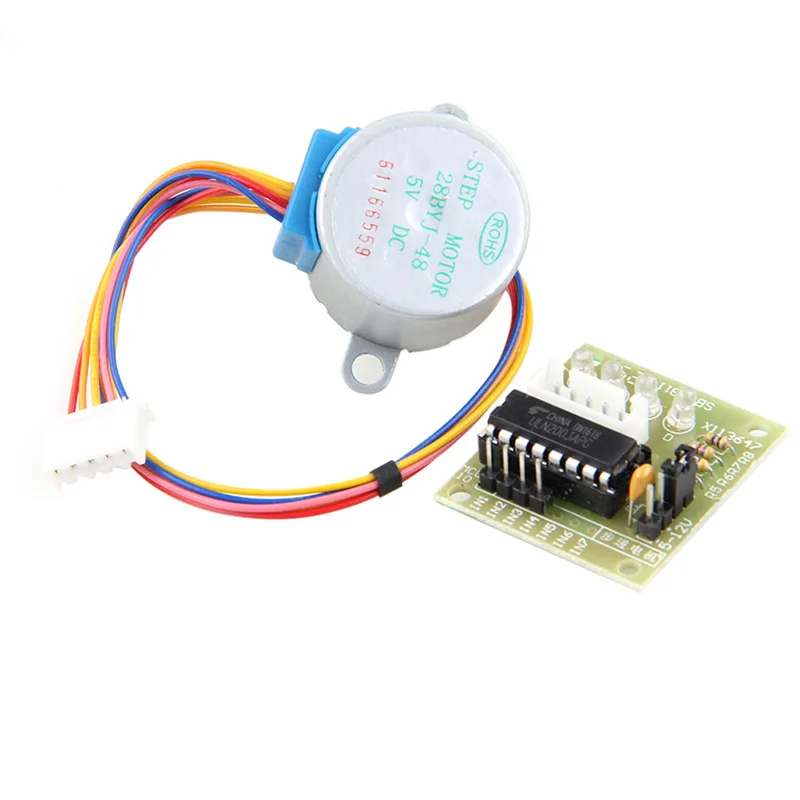 

DIY 28BYJ-48 5V 4 Phase DC Stepper Step Motor + ULN2003 Driver Board for Arduino