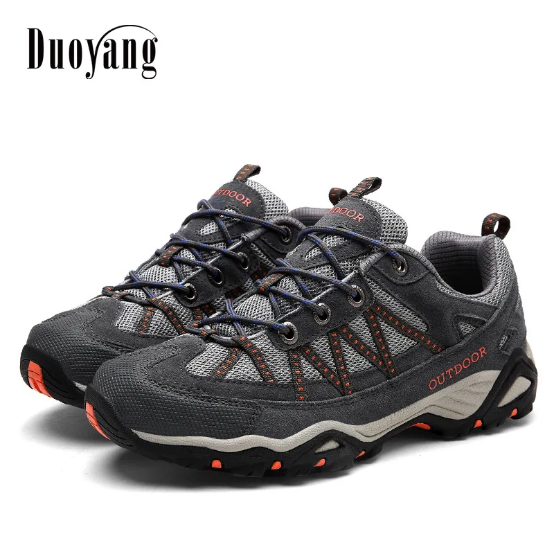 

Hiking sneakers men 2018 new outdoor sport shoes quality trekking tourism climbing mountain walking sneaker men shoes waterproof