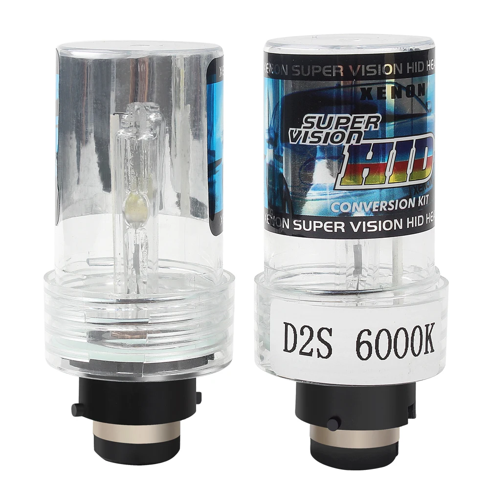 

2pcs/set Car Headlight HID D2S Xenon Bulb 35W 6000K Head Light Lamp Car-styling Replacement Light