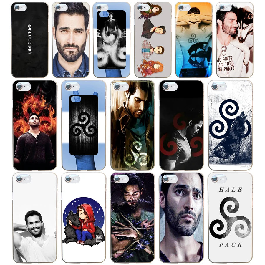 80DF Derek Hale Quotes Teen Wolf Hard Transparent Cover Case for iphone 4 4s 5 5s