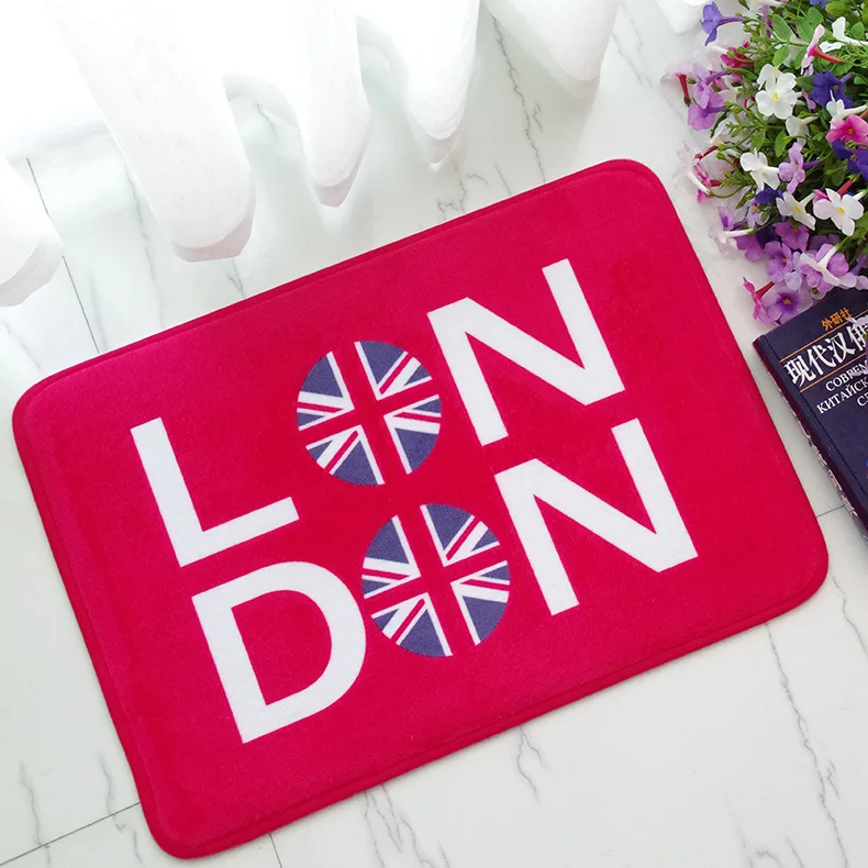 CAMMITEVER London Mat England Rugs Home Living Room Mats for Children Doormat Home Decor