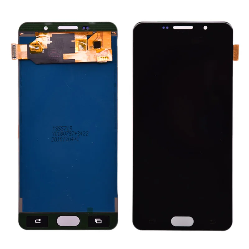 Najtaniej Do Samsung Galaxy A7 2016 A710 A710F A710M A710Y A7100 wyświetlacz LCD z montaż digitizera ekranu dotykowego darmowa wysyłka
