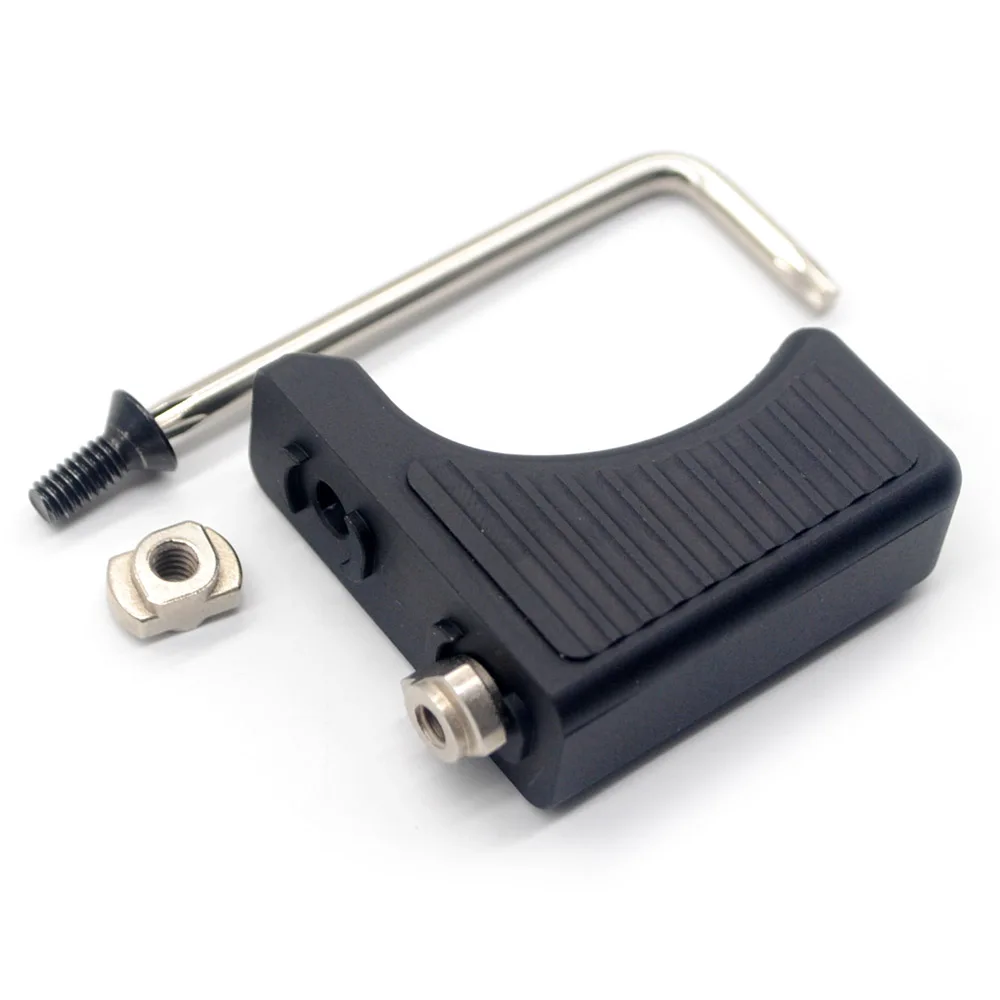 Aplus Black/Tan Color_Aluminum Handstop тактическая рукоятка набор Сверхлегкий для Keymod/M-lok Handguard Rail