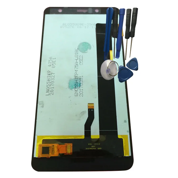 

BINYEAE For S055HIKP475ACD1NC LCD Display With Touch Glass Digitizer Assembly Replacement With Tools