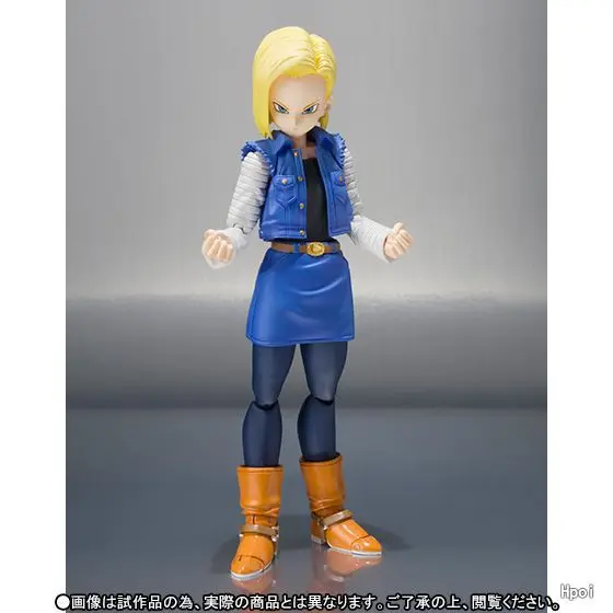 СВЧ Dragon ball Z Android № 18 с логотипом и переноска BJD фигурки героев «Жемчуг дракона Z» игрушки; высота каблука 14 см