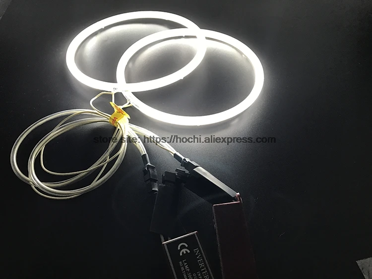 HochiTech ccfl ангельские глазки комплект белый 6000k ccfl halo кольца фары для Jeep Liberty KJ 2000 2001 2002 2003 2004 2005 2006 2007