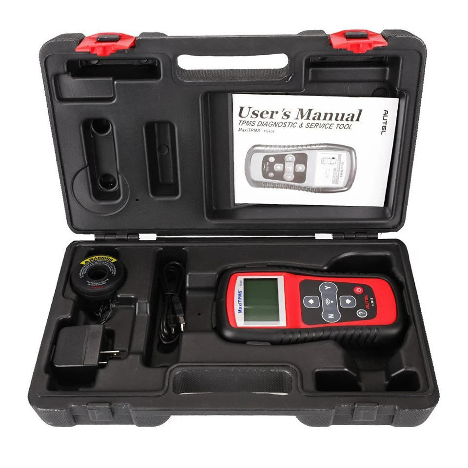 Autel MaxiTPMS TS401 система контроля давления в шинах OBD2 TPMS диагностический сканер инструмент активировать 315 433 МГц Программирование датчика