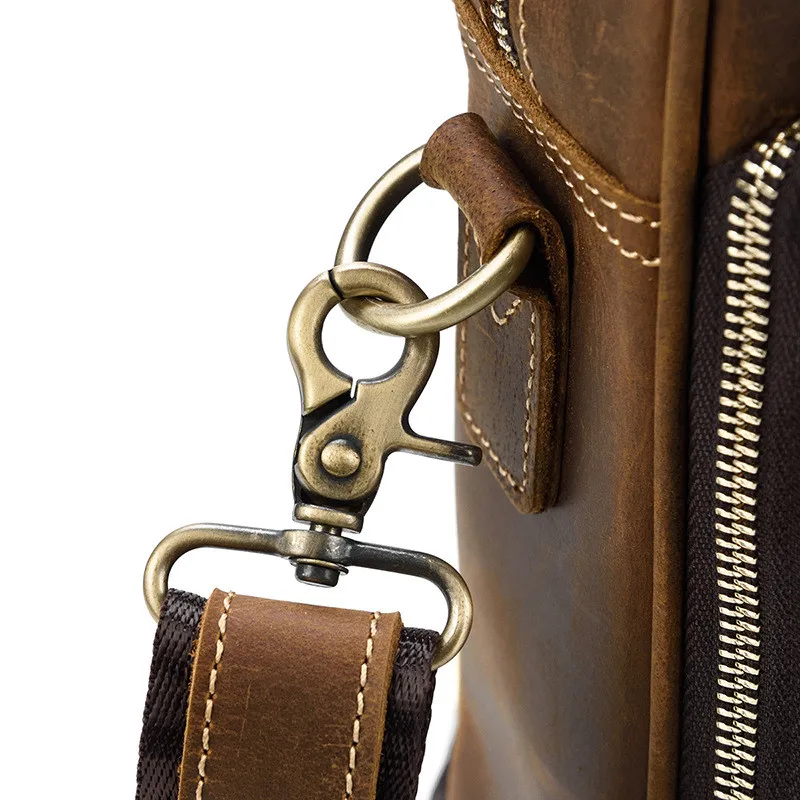 PNDME высокое качество простой crazy horse кожаный мужской портфель винтажный бизнес ручной работы большой емкости офисная работа сумки для ноутбука