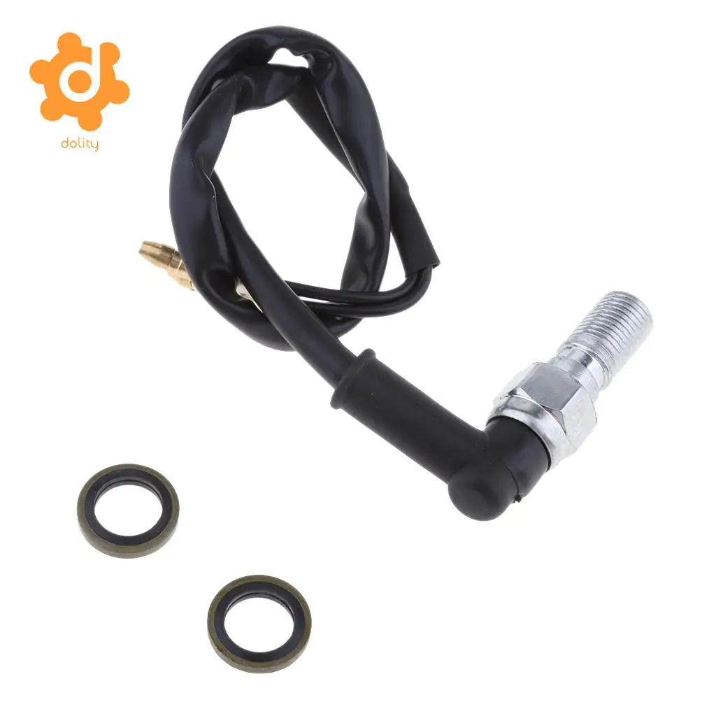 Universal 10mm x 1.0 Pitch Hydraulic Brake Light Switch Banjo Bolt for Street & Off-Road Motorcycle #B