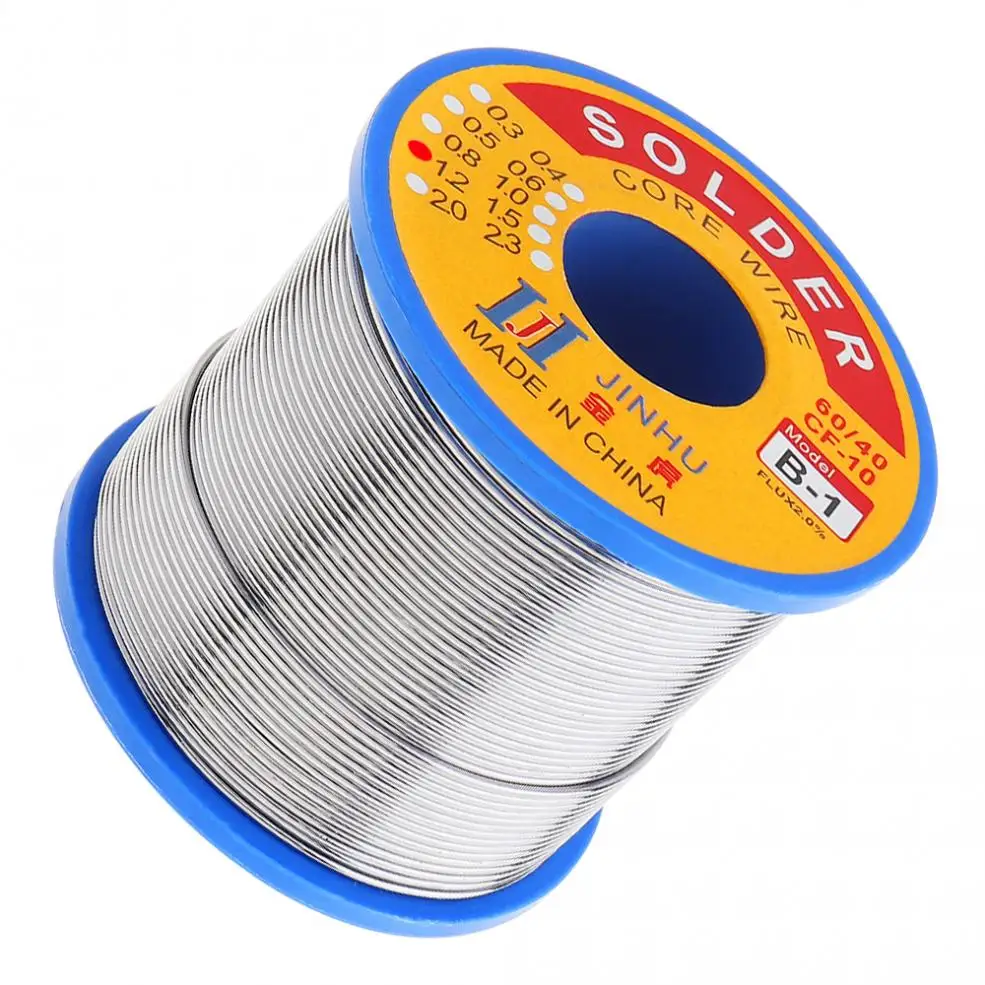60/40 B-1 400g 1.2mm No-clean Rosin Core Solder Wire with 2.0% Flux and Low Melting Point for Electric Soldering Iron | Инструменты