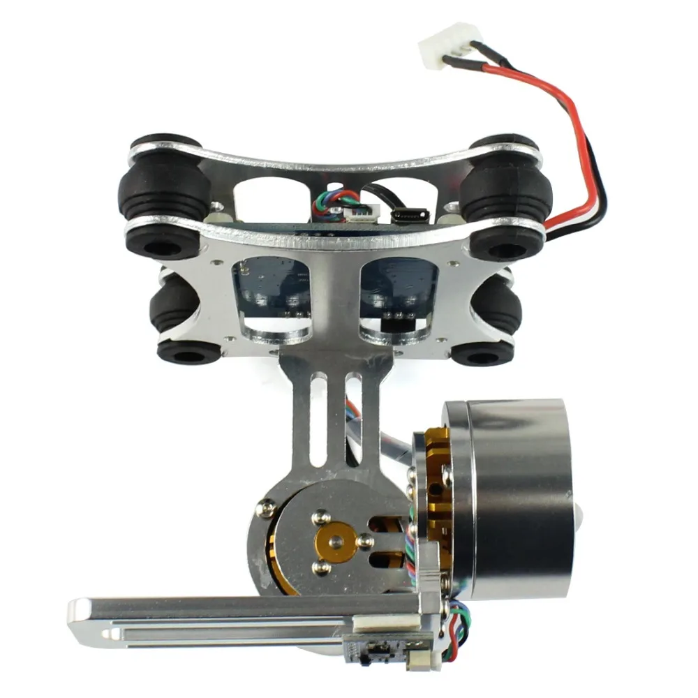 

F06885 Aluminum 2-Axle Brushless Gimbal Camera Mount Controller Plug&Play for DIY Quadcopter Trex 500 550 Aircraft No Manual