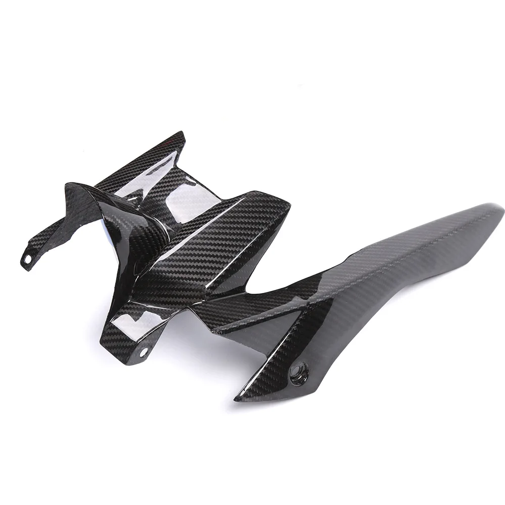 Motorbike Carbon Fiber Rear Tire Hugger Fender Mudguard Chain Guard Protector Cover For Yamaha MT07 MT-07 MT 07 2013 2014 2015 2016 2017 Motorcycle Accessories