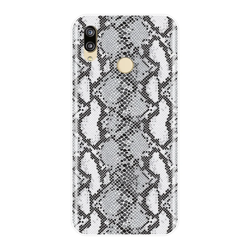 Силиконовый чехол для телефона Huawei P7 P8 P9 Lite Mini 2017 мягкая задняя крышка из змеиной