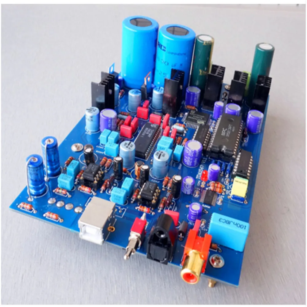 

new DIR9001+SM5813+SAA7350+TDA1547 DAC board 16Bit 48Khz Better than TDA1541