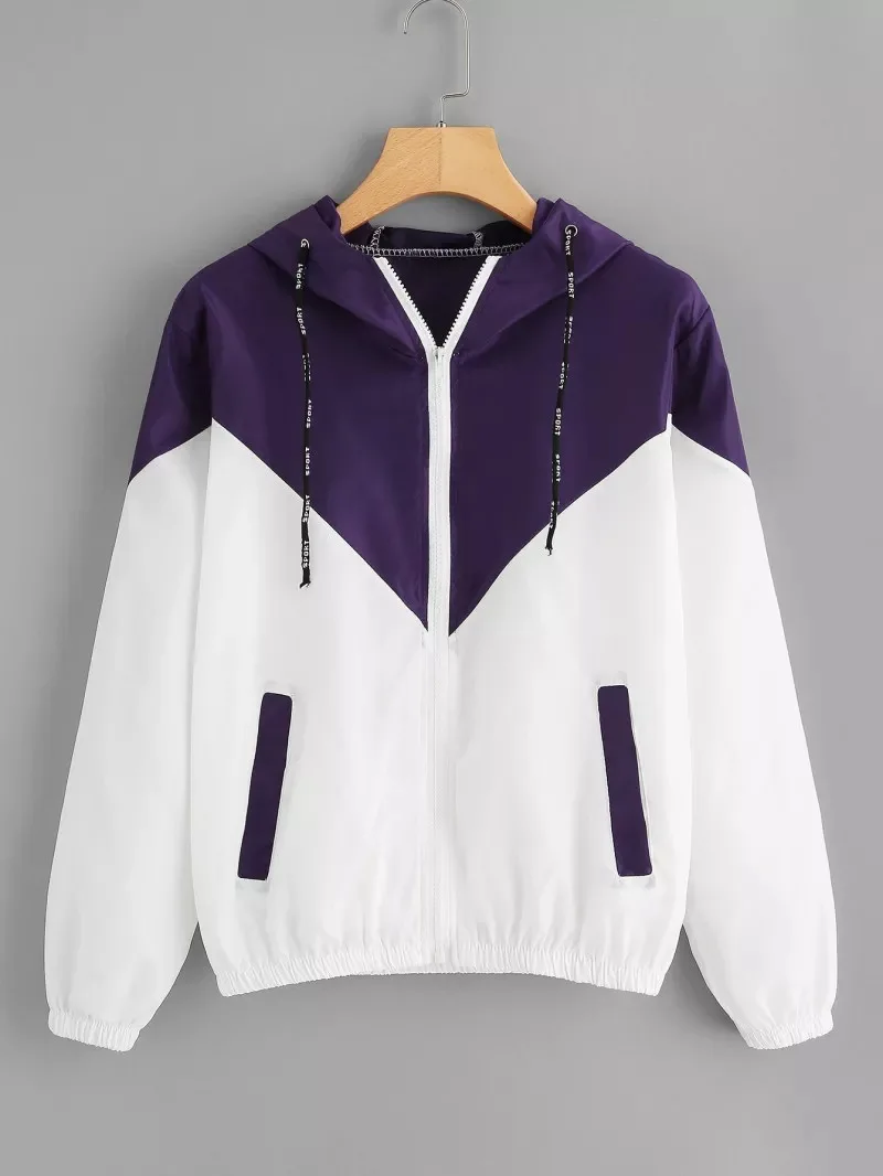 Lila y Blanco - Abrigo