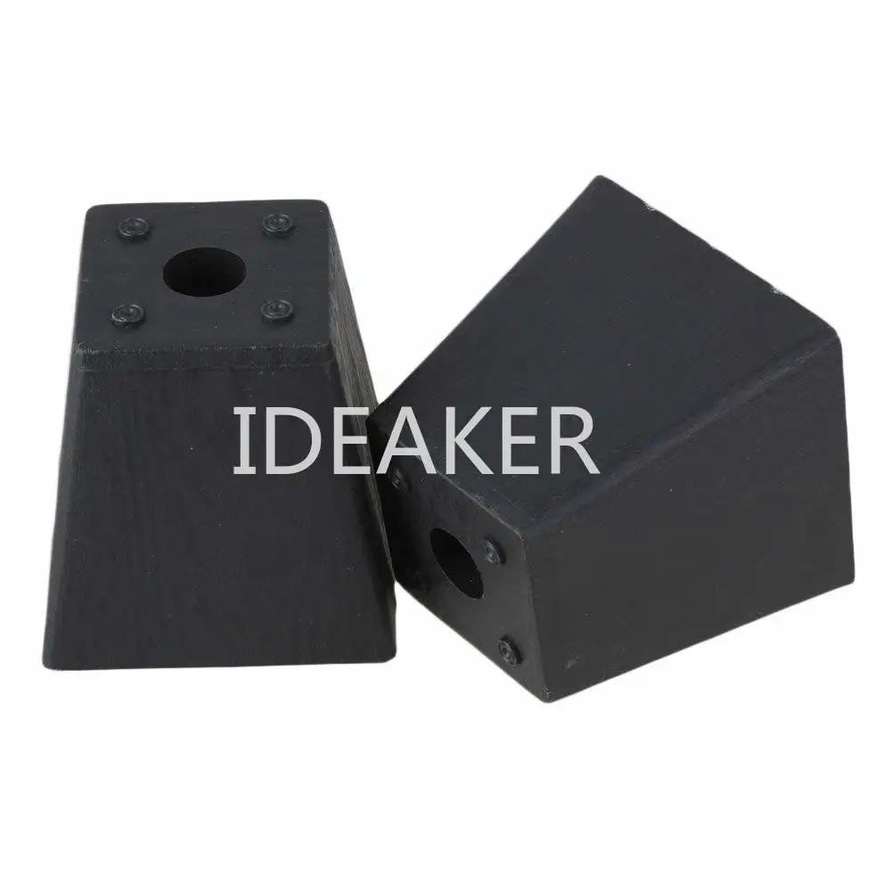 97x98x65mm Plastic &amp Metal Furniture Leg Table Cabinet Bed Black | Строительство и ремонт