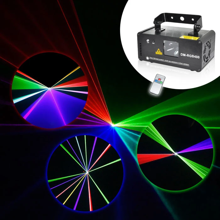 SUNY-Remote-DMX-400mW-RGB-Laser-Stage-Lighting-Scanner-DJ-Dance-Xmas-Show-Blue-Light-LED