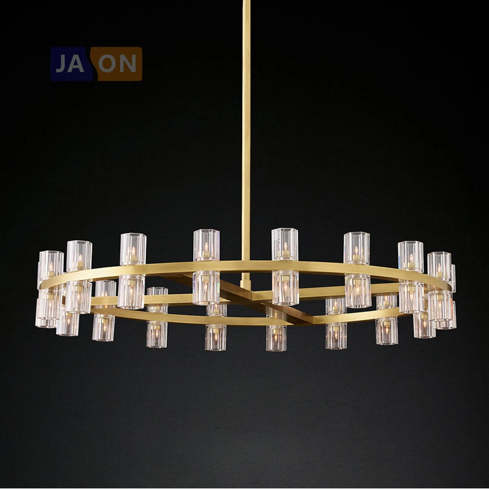 

e14 led Retro American Iron Crystal LED Lamp LED Light.Pendant Lights.Pendant Lamp.Pendant light For Dinning Room Foyer
