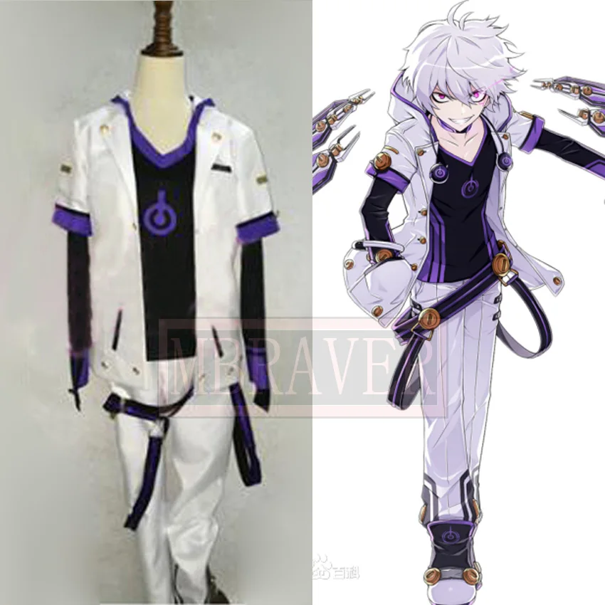 Elsword Edward Grenore ADD Cosplay Costume - No Gloves