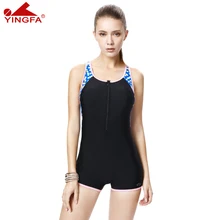 Yingfa, новинка, сдельный купальник, YF805,, лоскутный купальник, для женщин, для мальчиков, шорты, спина-борцовка, купальные костюмы, купальник для женщин