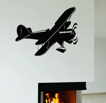 

Wall Sticker Airplane Aviation Flying Sky Decor for Room Vinyl Decal