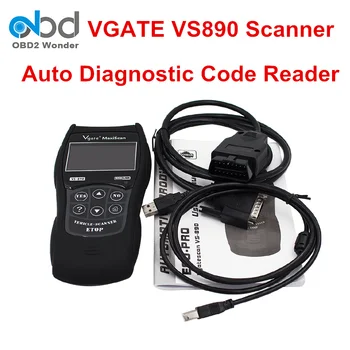 

Newly Vgate VS890 VS890S OBD2 Scanner VS-890 VOBDII Code Reader Support OBD OBDII CAN Protocols 13 Languages Better ELM327