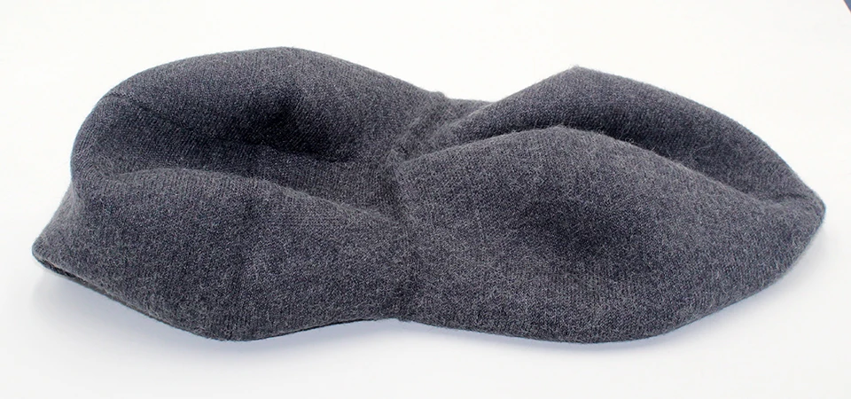 Women Beret Wool Hat Winter Knitted Wool Berets Real Fur Pompom Hats Beanies Female Top Quality Beret Cap (16)