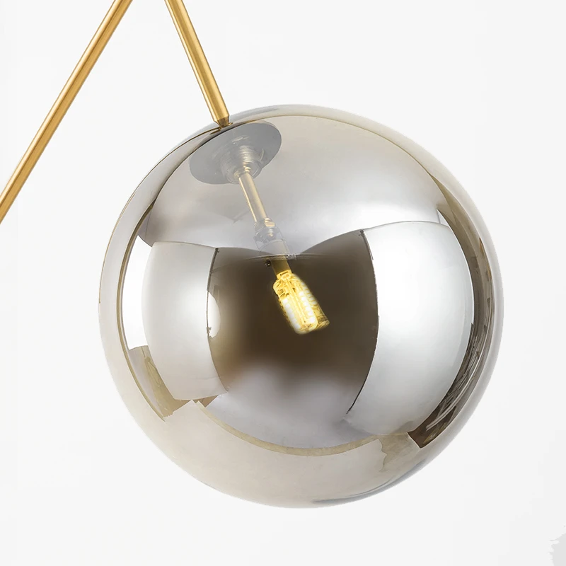  Post Modern Glass Ball Floor Lamp Nordic Designer for Living Room Bedside Bedroom LED Floor Lamps D - 33043270669
