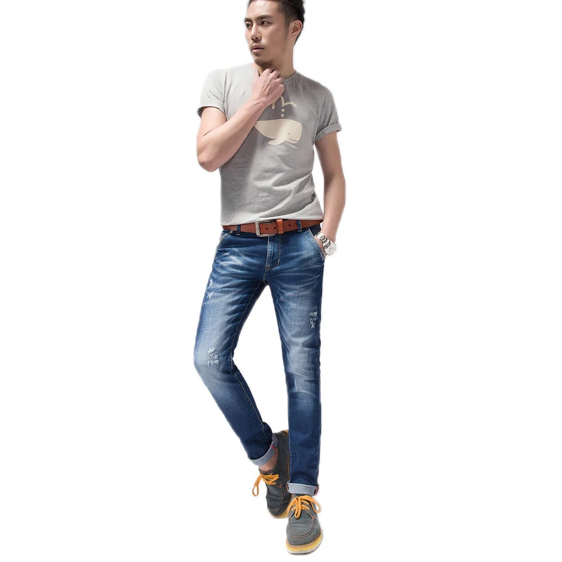 New Mens Jeans Hot Sale Men Jeans Brand Pants Famous Brand Fashion